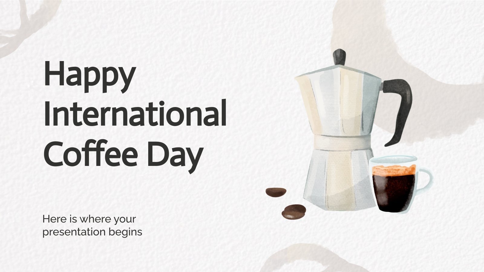 Happy International Coffee Day Google Slides & PPT