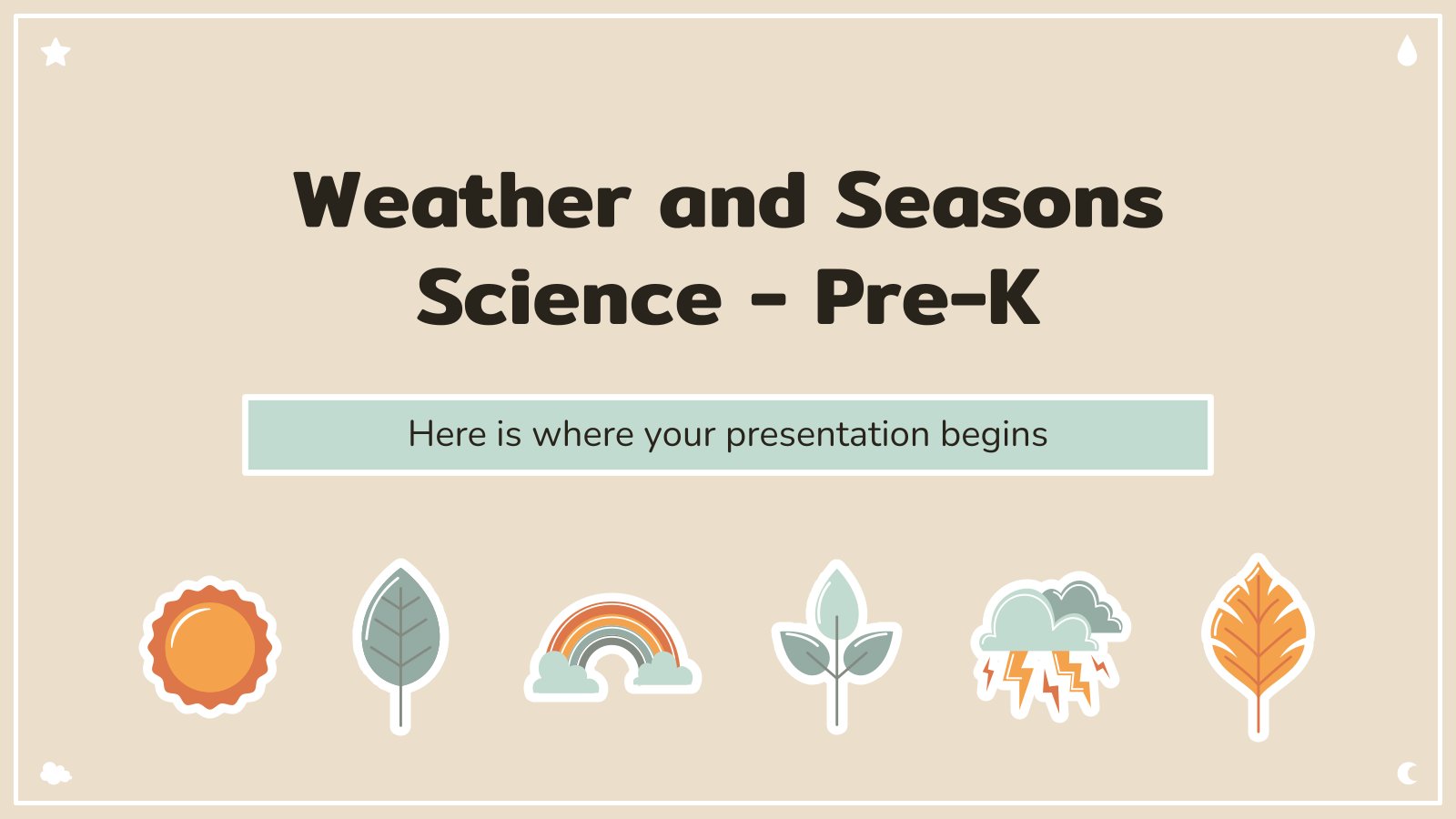 Free Google Slides PPT Templates About The Weather Free Google Slides PPT Templates About The Weather