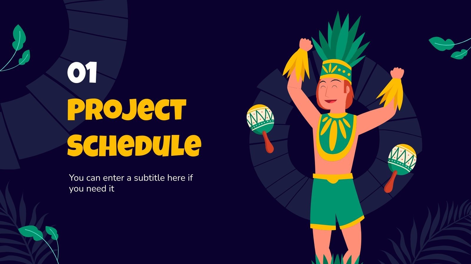 Brazilian Carnival Season Google Slides & PowerPoint template