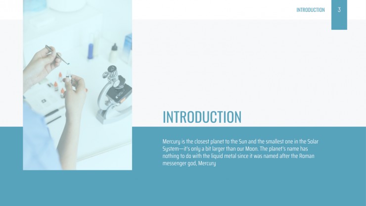 Formal Medical Advances presentation template