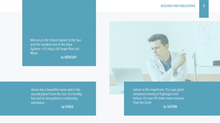 Formal Medical Advances presentation template