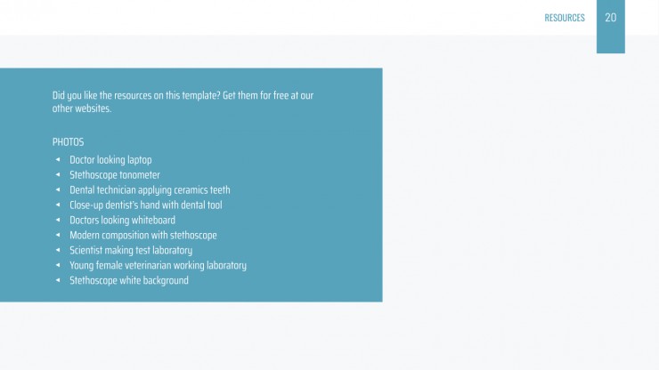 Formal Medical Advances presentation template