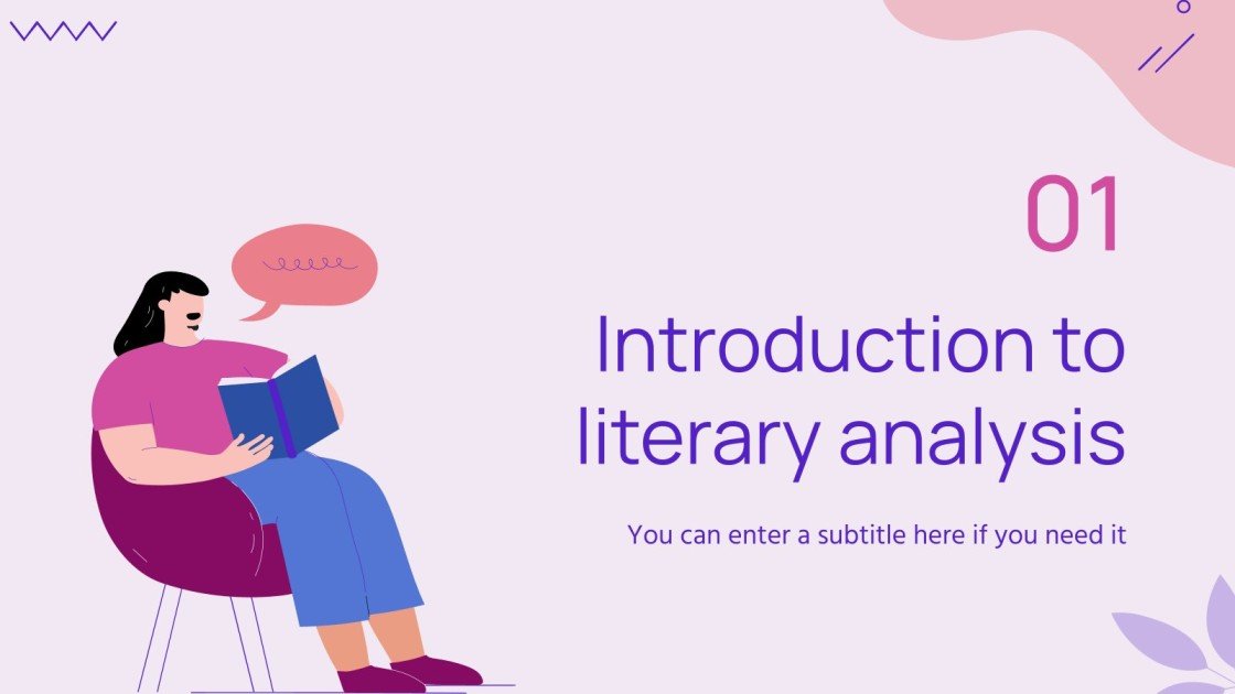 Literature Analysis and Interpretation French 9th Grade