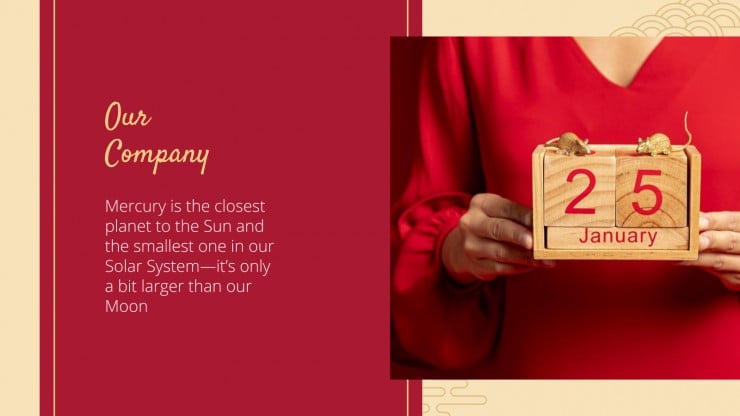 Chinese New Year Marketing Campaign presentation template
