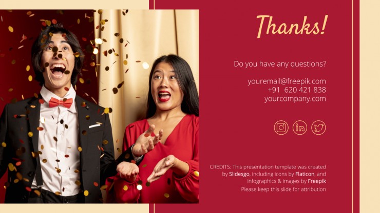 Chinese New Year Marketing Campaign presentation template