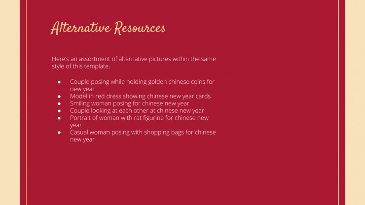 Chinese New Year Marketing Campaign presentation template