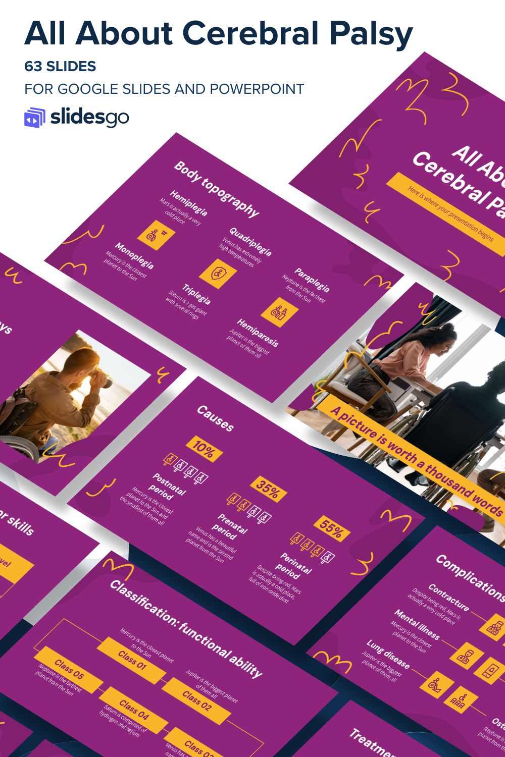 All About Cerebral Palsy | Google Slides & PowerPoint