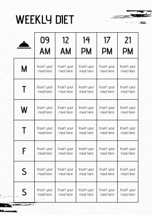 Watercolor Cookbook presentation template 