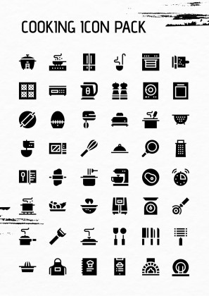 Watercolor Cookbook presentation template 