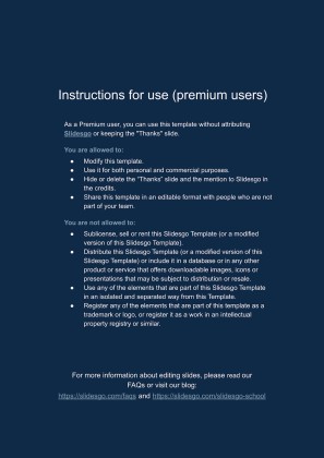 Watercolor Cookbook presentation template 