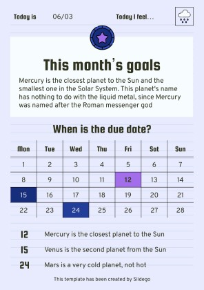 Printable Top Secret Journal presentation template 