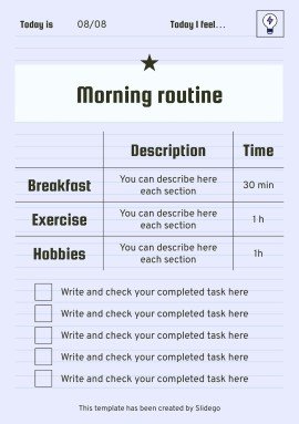 Printable Top Secret Journal presentation template 