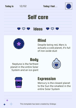 Printable Top Secret Journal presentation template 