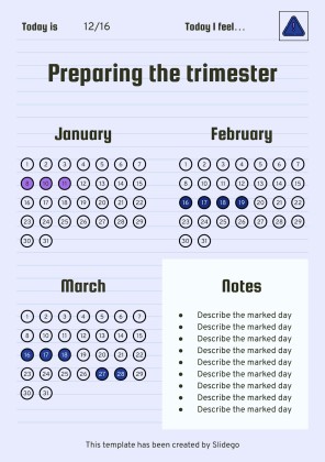 Printable Top Secret Journal presentation template 