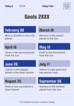 Printable Top Secret Journal presentation template 