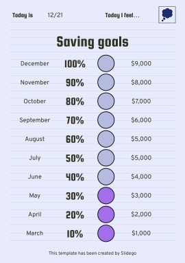 Printable Top Secret Journal presentation template 