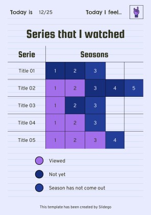 Printable Top Secret Journal presentation template 