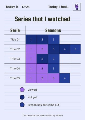 Printable Top Secret Journal presentation template 