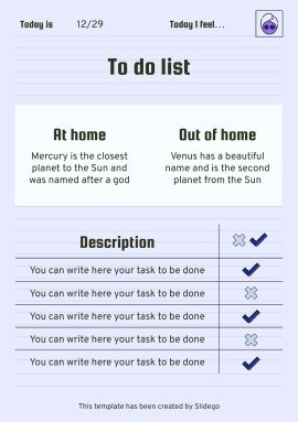Printable Top Secret Journal presentation template 