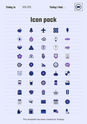 Printable Top Secret Journal presentation template 