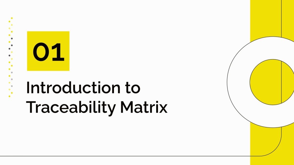 Traceability Matrix | Google Slides and PPT