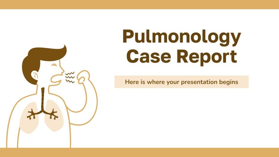 Pulmonology Case Report Google Slides & PowerPoint