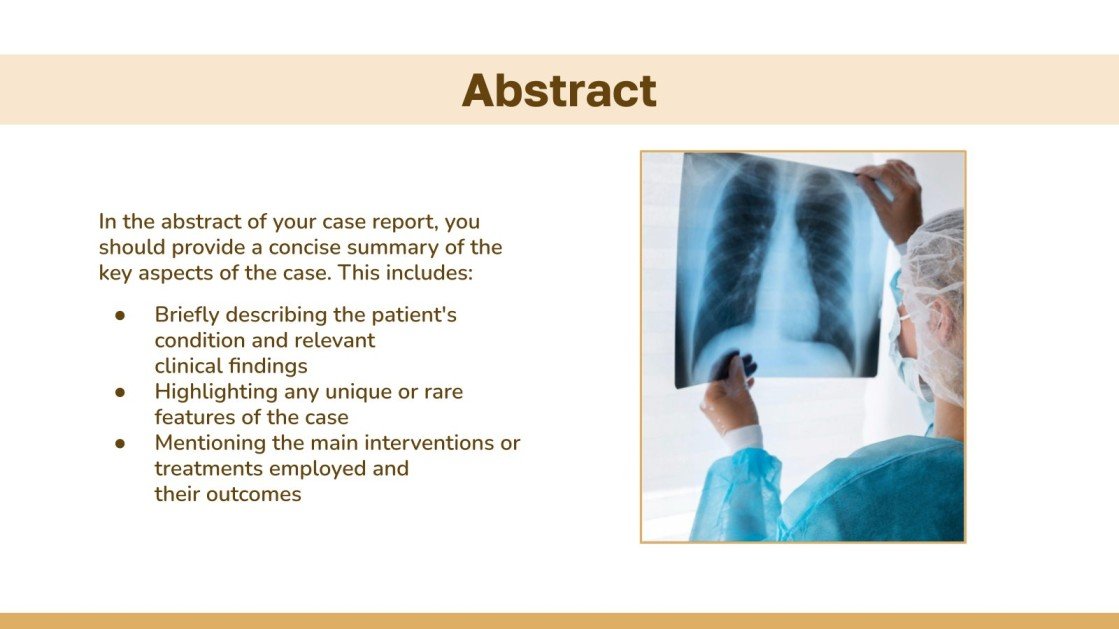 Pulmonology Case Report Google Slides & PowerPoint