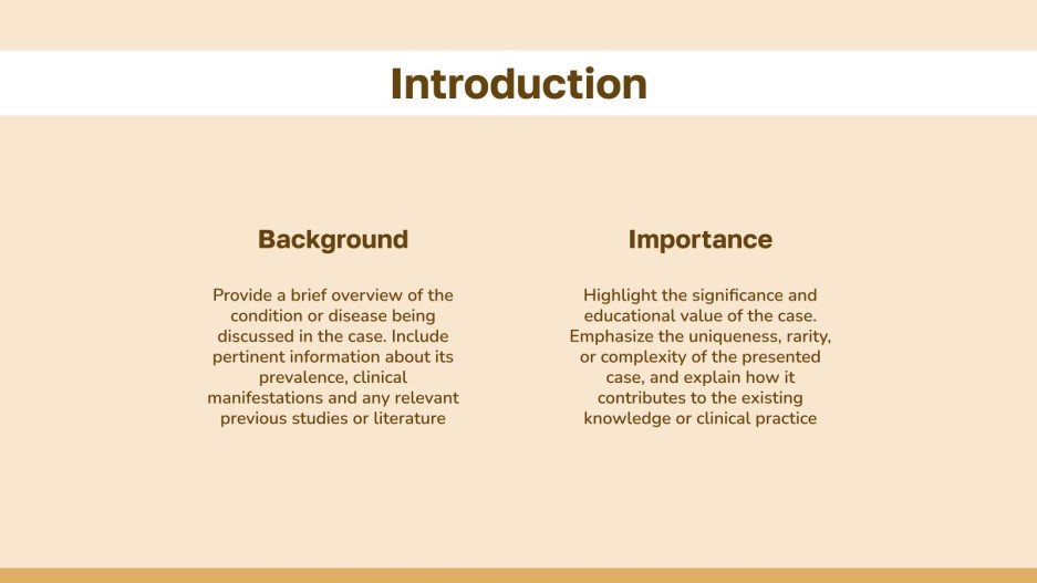 Pulmonology Case Report Google Slides & PowerPoint