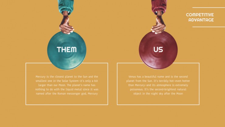 Vinyl Shop Plan presentation template