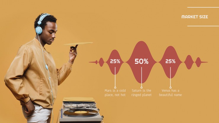 Vinyl Shop Plan presentation template
