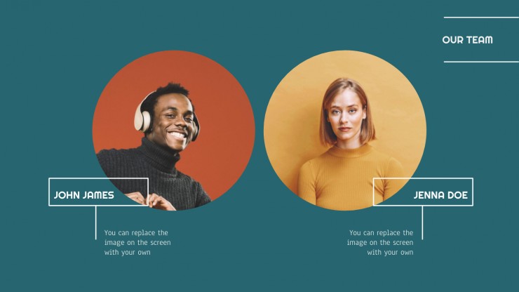 Vinyl Shop Plan presentation template