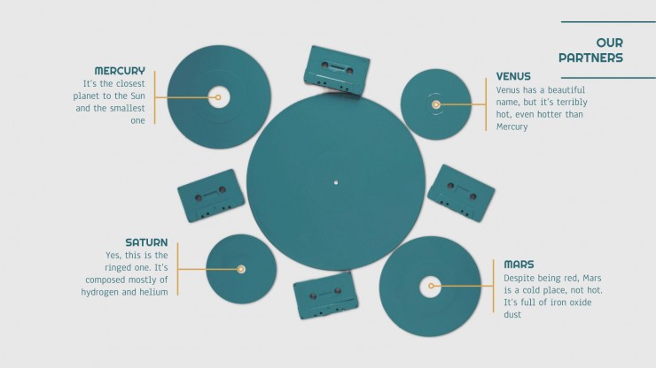 Vinyl Shop Plan presentation template