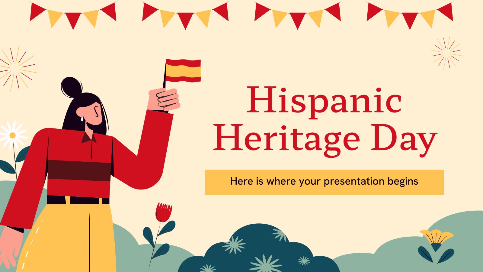 Hispanic Heritage Day Google Slides & PPT