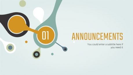 Science Fair Newsletter presentation template