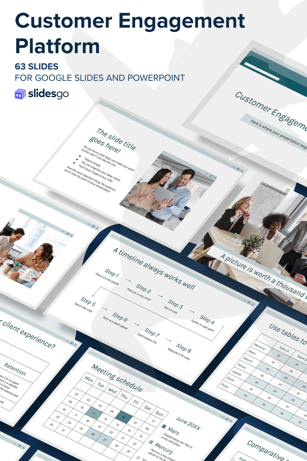 Customer Engagement Platform | Google Slides & PowerPoint