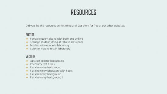 Science Fair Newsletter presentation template