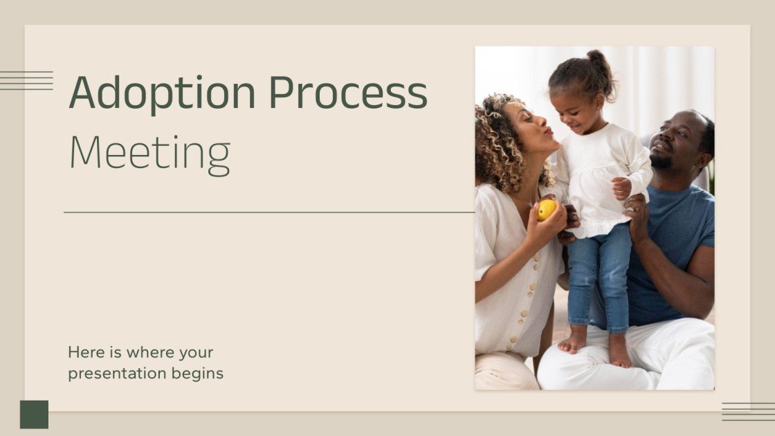 Adoption Process Meeting Google Slides & PowerPoint