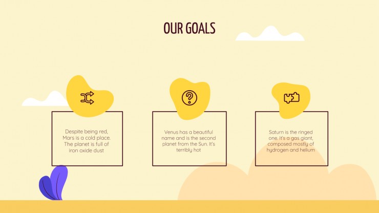 Yellow Day Campaign presentation template 