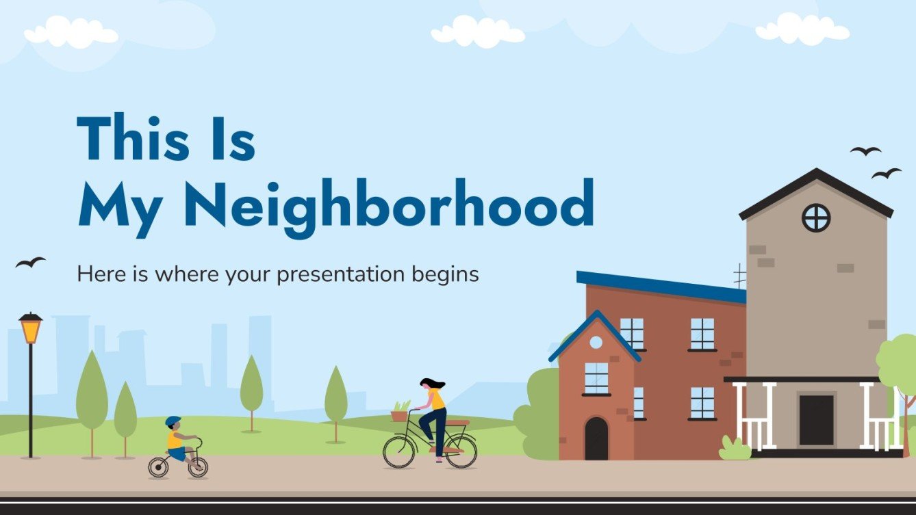 This Is My Neighborhood Google Slides & PowerPoint