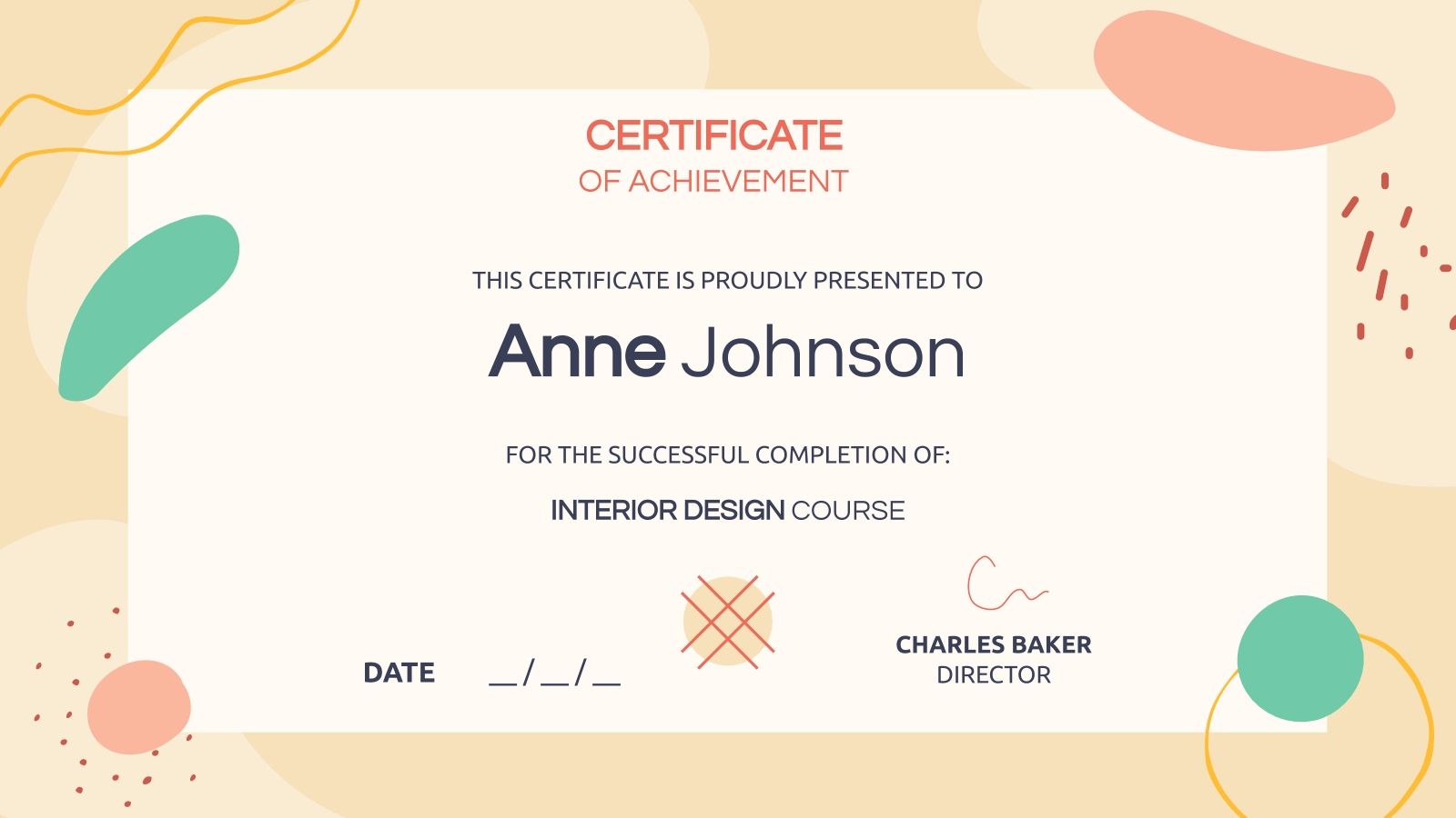Set de certificados | Plantilla de Google Slides y PowerPoint