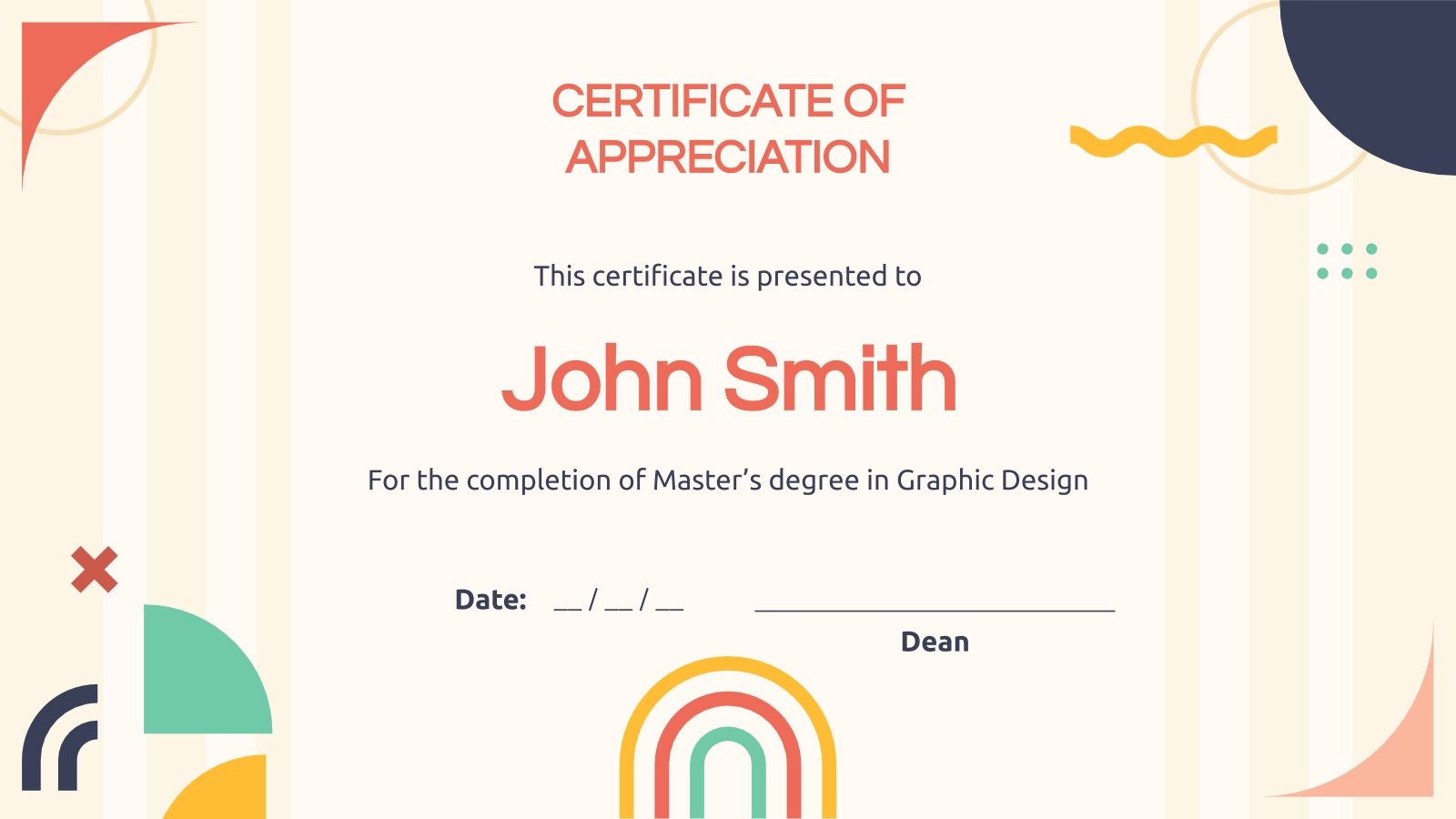 Set de certificados | Plantilla de Google Slides y PowerPoint