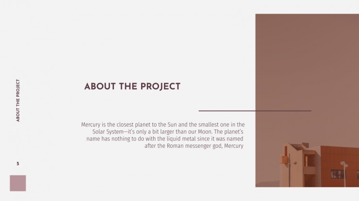 Modern Building Project presentation template
