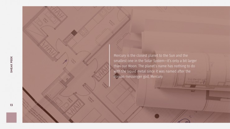 Modern Building Project presentation template