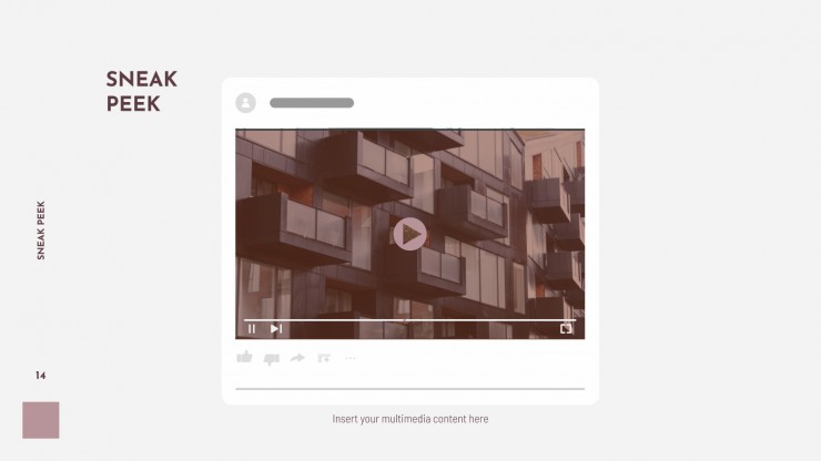 Modern Building Project presentation template