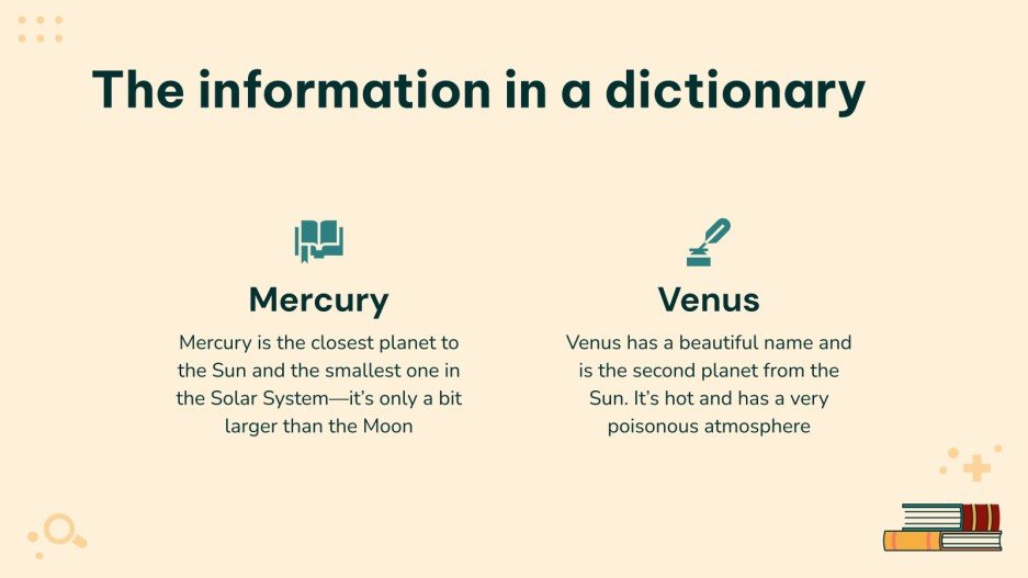 How to Use a Dictionary Google Slides & PowerPoint