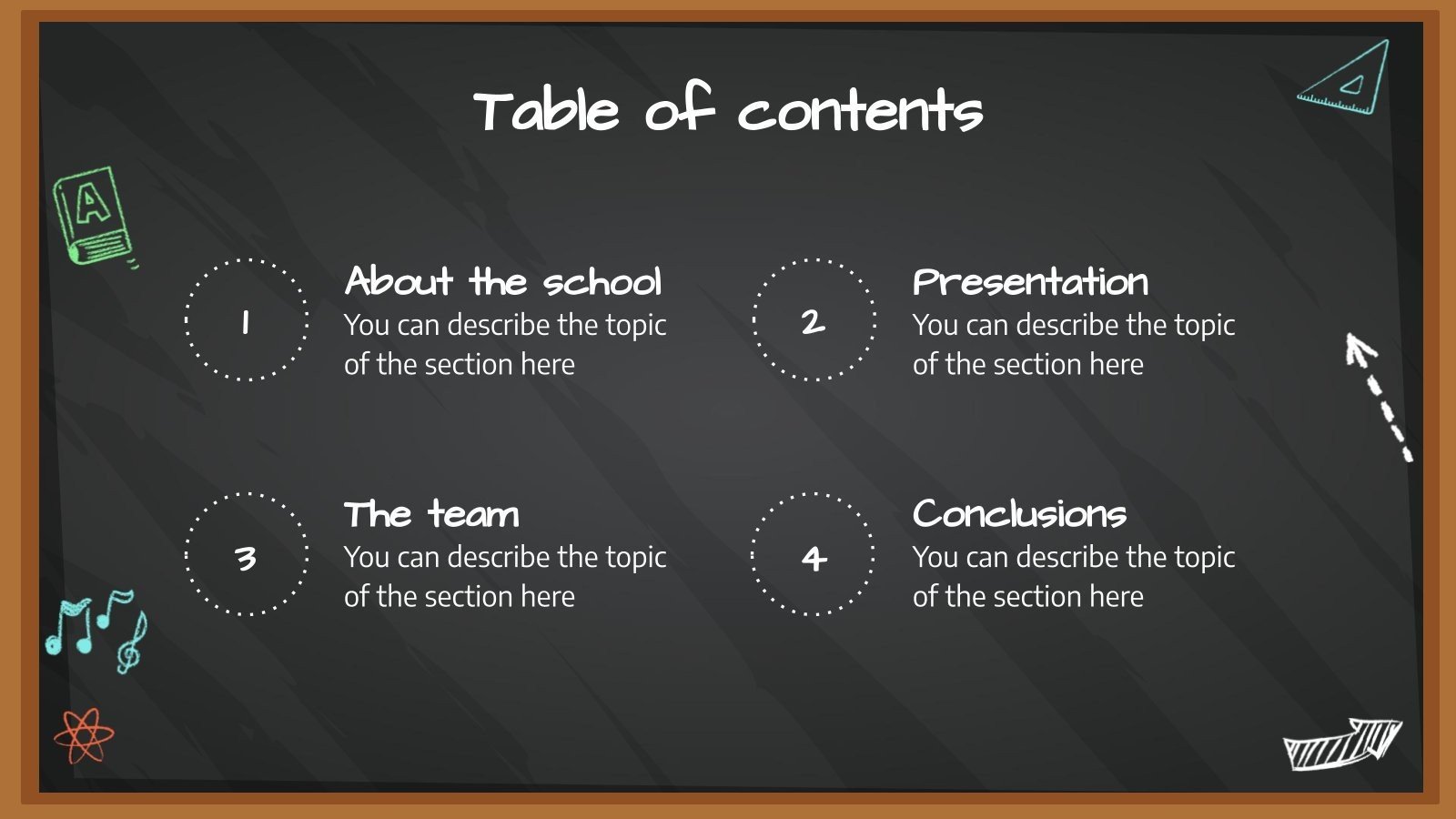 Chalkboard Backgrounds Theme Google Slides & PowerPoint