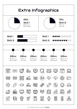 Computer Hardware Engineer CV presentation template 