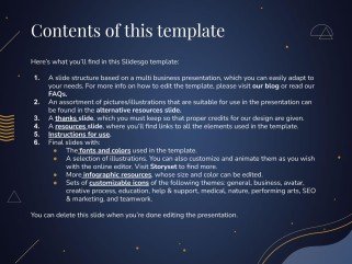 온라인 비즈니스 분석 웨비나 프레젠테이션 템플릿