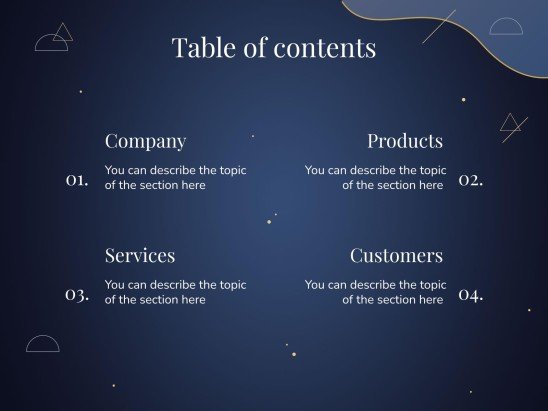 온라인 비즈니스 분석 웨비나 프레젠테이션 템플릿