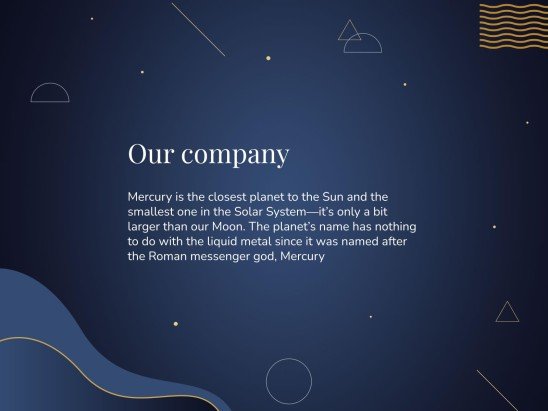 온라인 비즈니스 분석 웨비나 프레젠테이션 템플릿